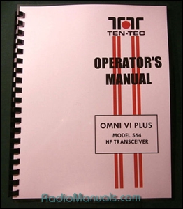 Tentec Omni VI Plus Model 564 Operator's Manual